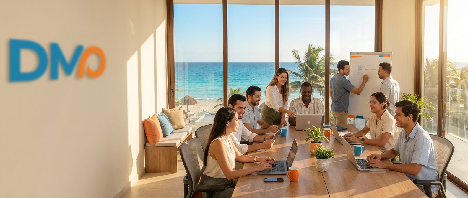 Agencia de marketing digital en Cancún - equipo Grupo Gurú