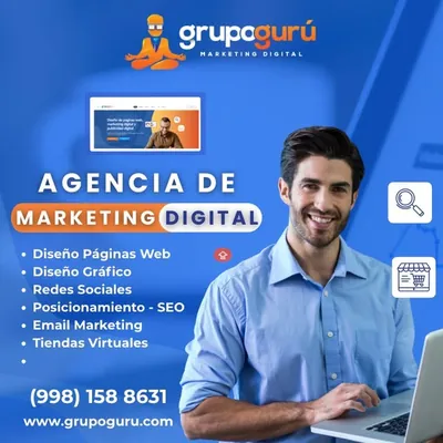 Agencia de marketing digital: diseño de páginas web y redes sociales