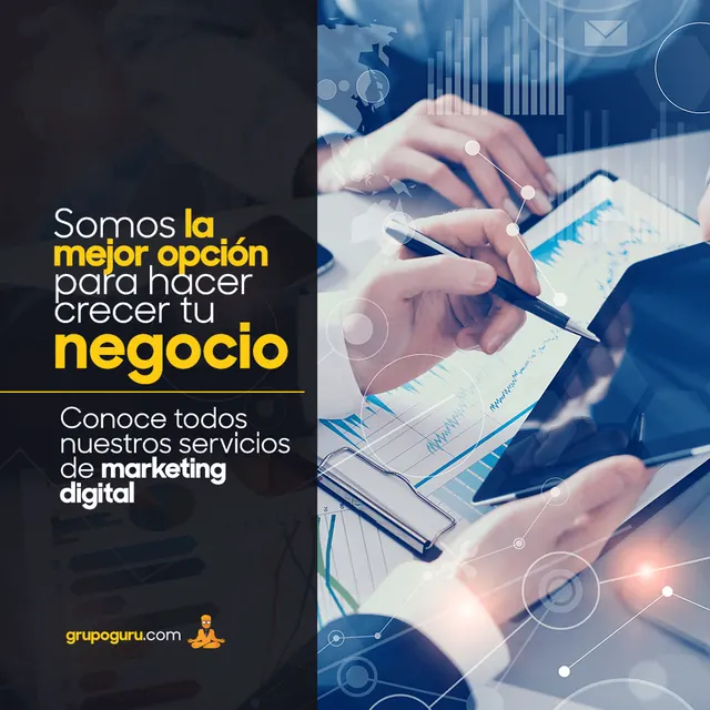Administración de redes sociales — trabajo de Grupo Gurú